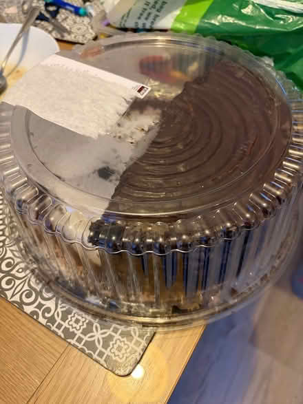 Photo of free Half a chocolate cake (Costco) (SG4 hitchin) #1