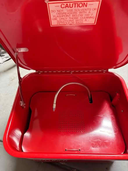 Photo of free Tabletop parts washer (Carmelita, Mountain View) #2