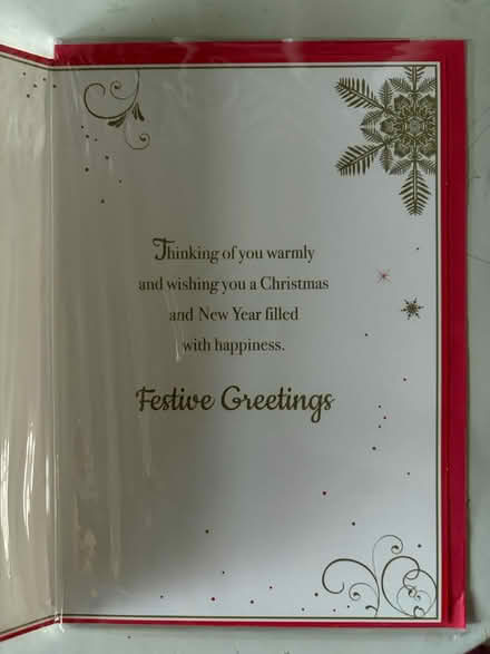 Photo of free Sister In Law Xmas Card (Westbury Wilts BA13) #2