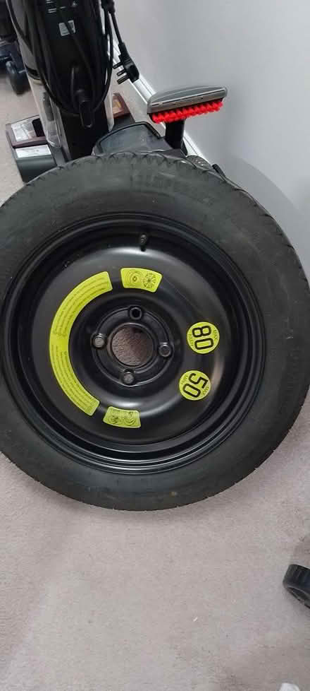 Photo of free Space saver spare wheel + jack (Riverfield drive MK41) #1