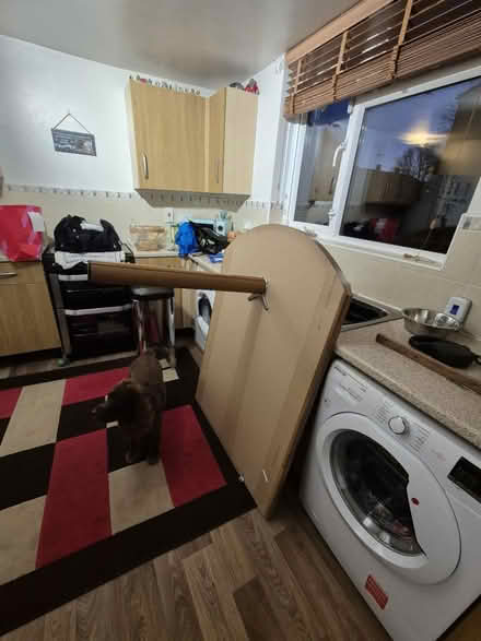 Photo of free wooden breakfast bar (Wf6 1QW Normanton west yorks) #3