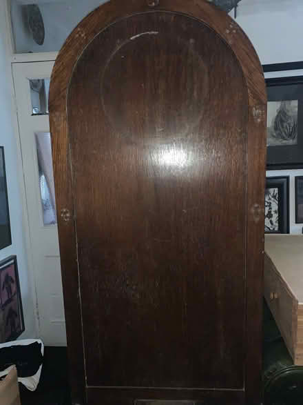 Photo of free Dark wood hall stand. (Fairfield Park) #2