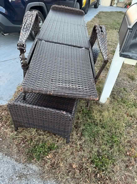 Photo of free Brown Wicker Pool Loungers (2) (19/Ranch Rd Port Richey Hudsn) #2