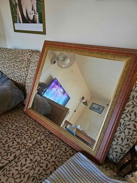 Photo of free Wood Framed Mirror (Earlswood RH1) #1