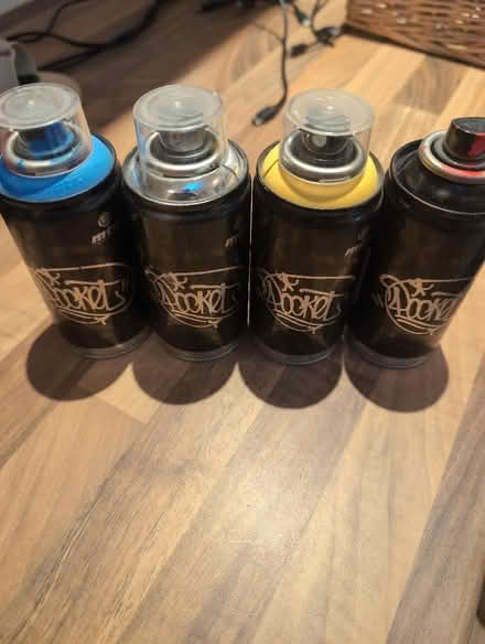 Photo of free Art spray paints (Combe Down) #1