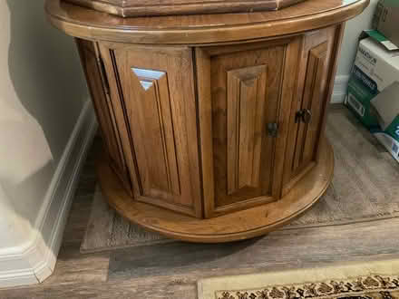 Photo of free End table with storage #2 (Carson st and woodruff) #2