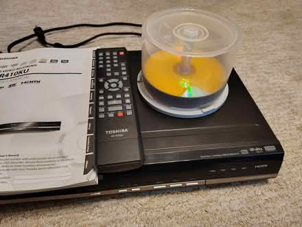 Photo of free Toshiba DVD recorder D-R410 (La Costa, CA) #2