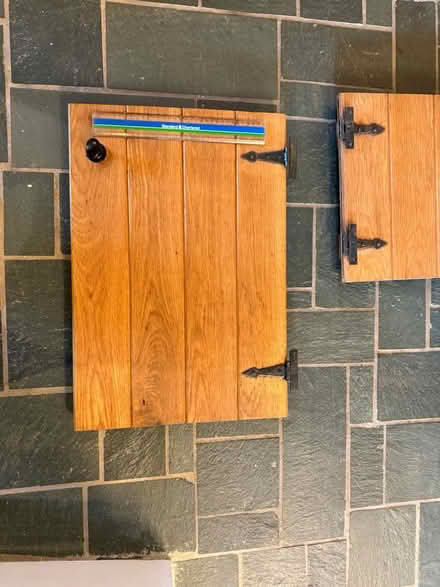 Photo of free Cupboard doors - x 5 solid oak (Clifton CA10) #3