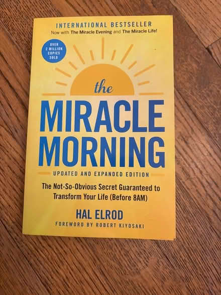 Photo of free Miracle Morning book (Sunnyvale, CA Ponderosa Park) #1