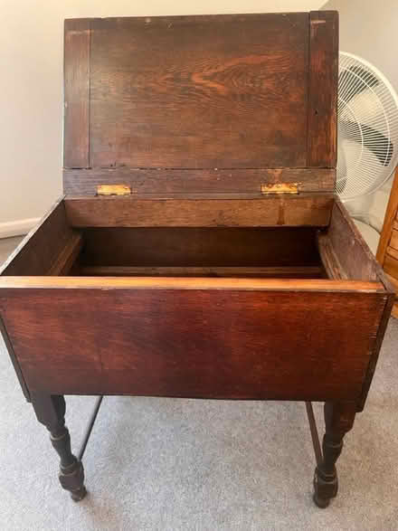 Photo of free Oak side table (Shoreham-by-sea) #2