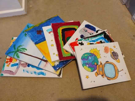 Photo of free Art canvases (Ringmer BN8) #1