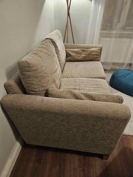 Photo of free 2 Seater Next Sofa, Beige (Mickleover DE3) #3