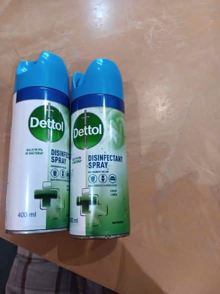 Photo of free 2 unused cans dettol disinfectant spray (North Watford WD24) #1