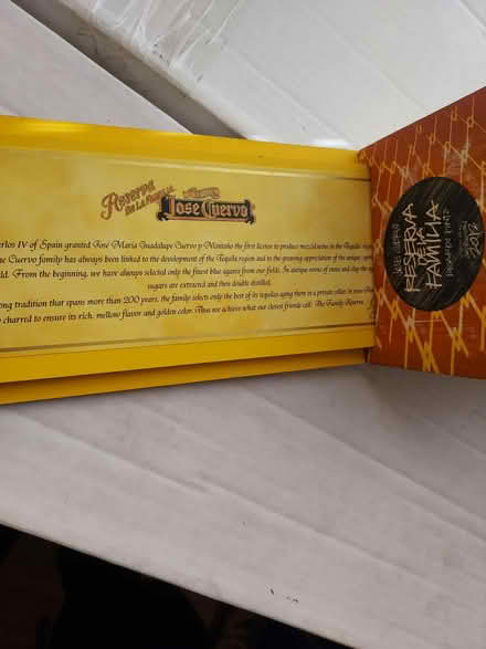 Photo of free jose cuervo ricarcdo pinto box only (little ferry) #3