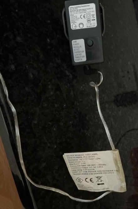 Photo of free Mains operated LED 100 white lights string, approx 10m (Booker HP12) #3