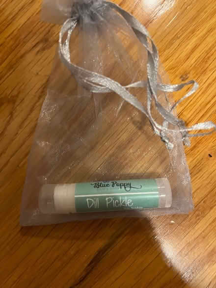Photo of free dill pickle lip balm (Porter Square) #1