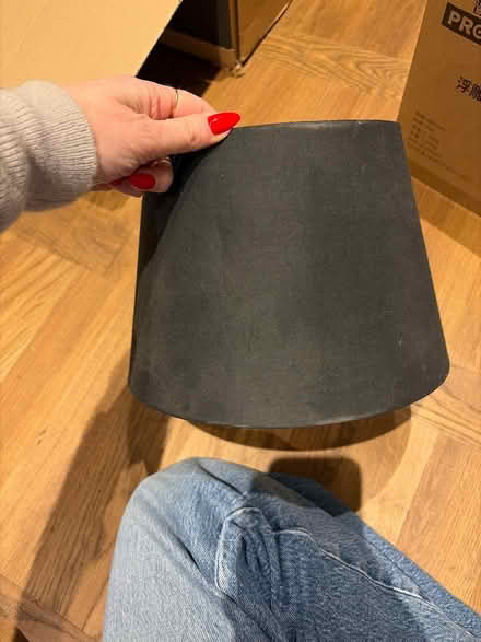 Photo of free Black lampshade (W12) #1