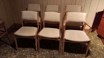 Photo of free Dining chairs (Glenfield LE3) #1