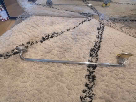 Photo of free Metal towel rail + loo roll holder (Clapton, E5) #2