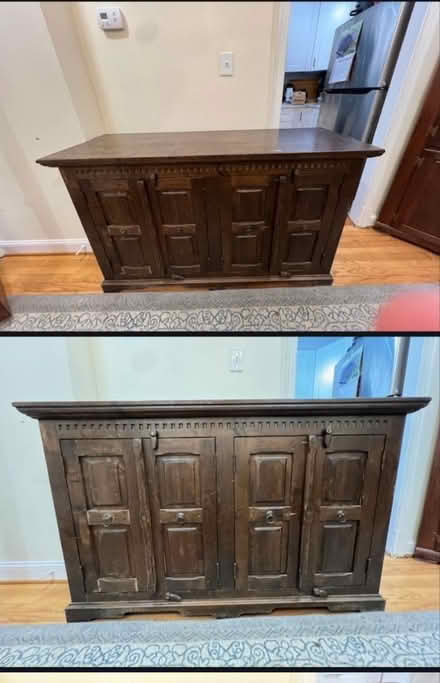 Photo of free Wooden Storage Cabinet (Glover Park) #1