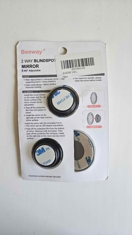 Photo of free Blind spot mirrors (Brighton, BN2) #2
