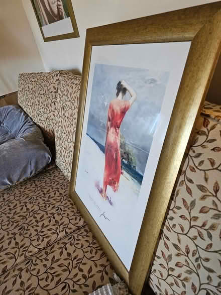 Photo of free Gold Framed Print (Earlswood RH1) #2