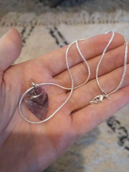Photo of free Amethyst necklace (Clapton, E5) #2
