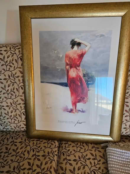 Photo of free Gold Framed Print (Earlswood RH1) #1