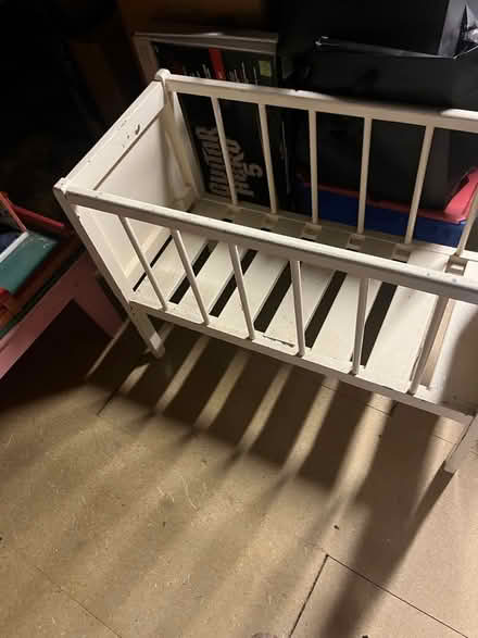 Photo of free Vintage dolls cot (Woodchurch CH49) #2