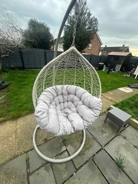 Photo of free External egg chair (Southminster CM0) #3