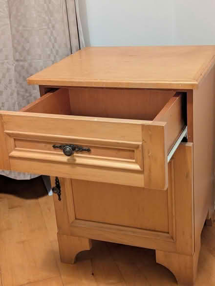 Photo of free Wooden bedside lockers (Skerries) #2