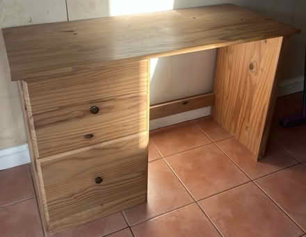 Photo of free Pine desk (Hesketh Bank PR4) #1
