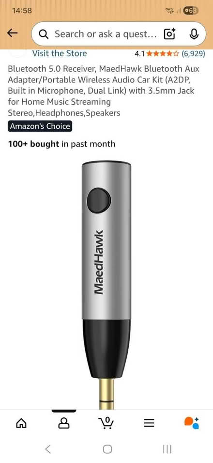 Photo of free Bluetooth car AUX (Brighton, BN2) #2