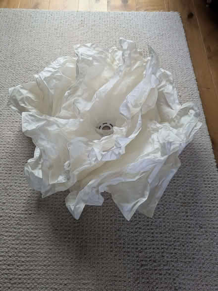 Photo of free Ikea paper lamp shade, white (Belmont TN35) #1