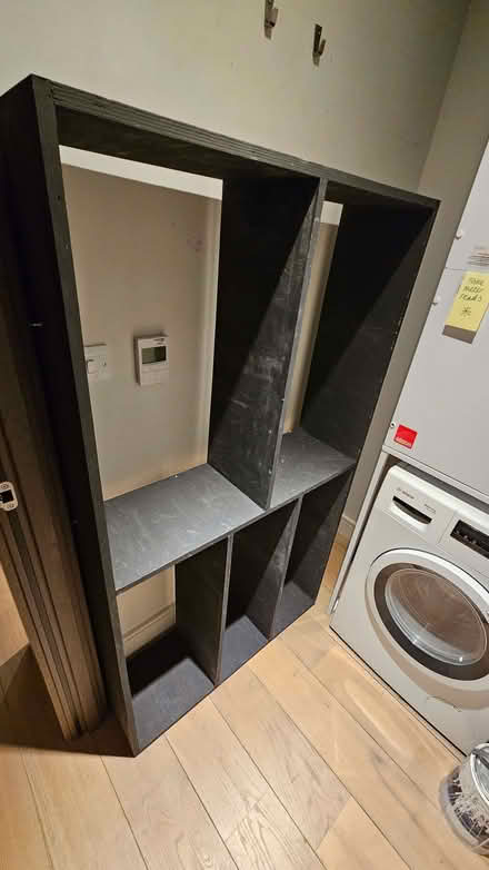 Photo of free Black shelf (Fulham Palace Rd W6) #1