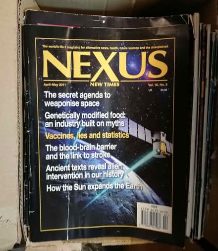 Photo of free NEXUS Magazines- Box full of old Nexus Magazines (Ealing W5) #1