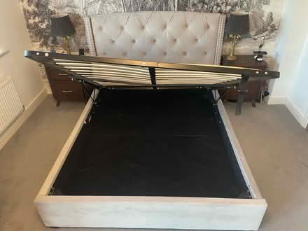Photo of free Bed Frame and Head Board (Battenhall Worcester WR5) #4