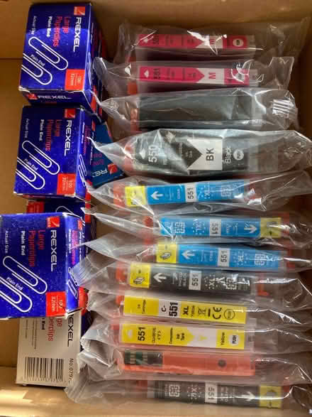 Photo of free Printer ink cartridges. Paperclips (Birmingham B17) #1