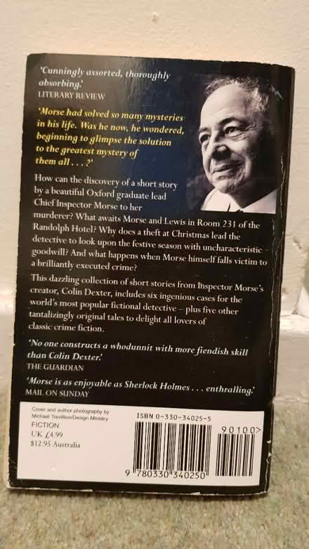 Photo of free Short Inspector Morse stories book (Abingdon Oxfordshire OX14) #2
