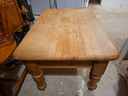 Photo of free Pine table (Swindon Village GL51) #3