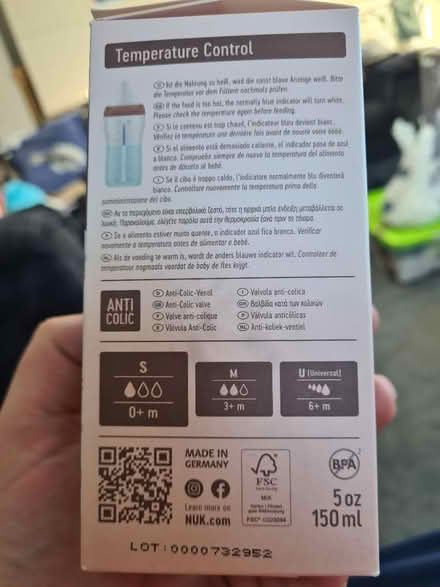 Photo of free Nuk perfect match bottle (Walsworth, Hitchin, SG4) #2