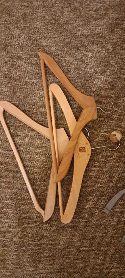 Photo of free Wooden coathangers (Wells BA5) #1