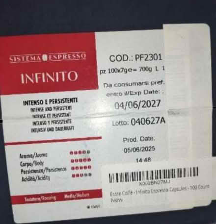 Photo of free Essse Caffe Expresso pods (Downers Grove) #2