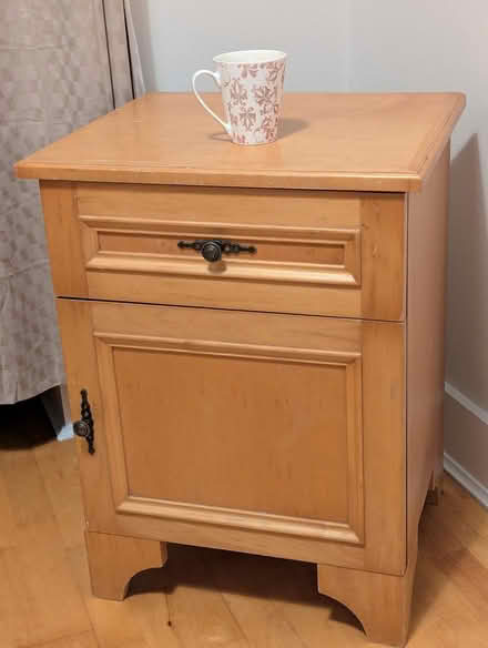 Photo of free Wooden bedside lockers (Skerries) #3