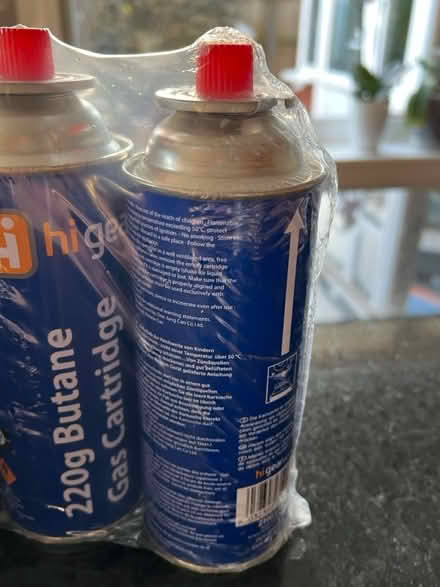 Photo of free Hi Gear butane gas cartridges 220g (DY13 Burlish Area) #3