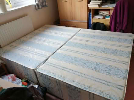 Photo of free Double Divan Bed Base (no storage) (Ancells Farm GU51) #1