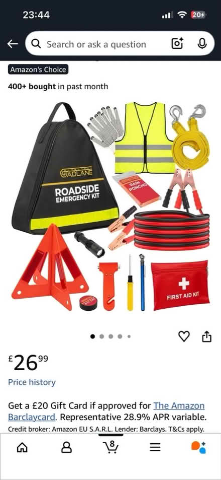 Photo of Car breakdown emergency kit (Croydon) #1
