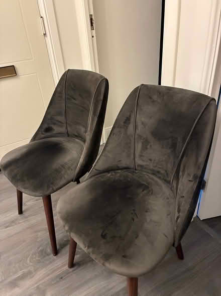 Photo of free Set of 2 brown dining chairs (Craigleith EH4) #2