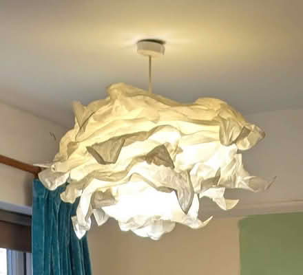 Photo of free Ikea paper lamp shade, white (Belmont TN35) #2