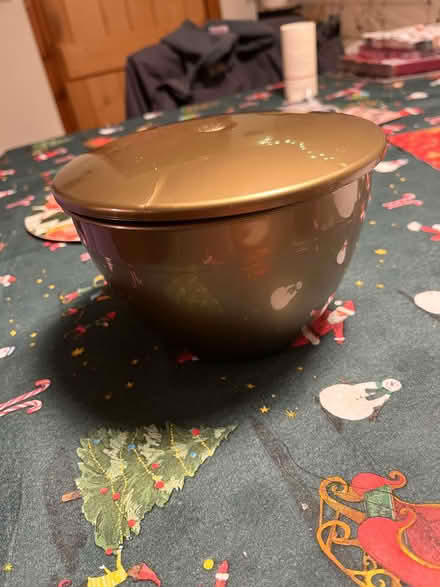 Photo of free Christmas Pudding container (Rhydycroesau SY10) #2